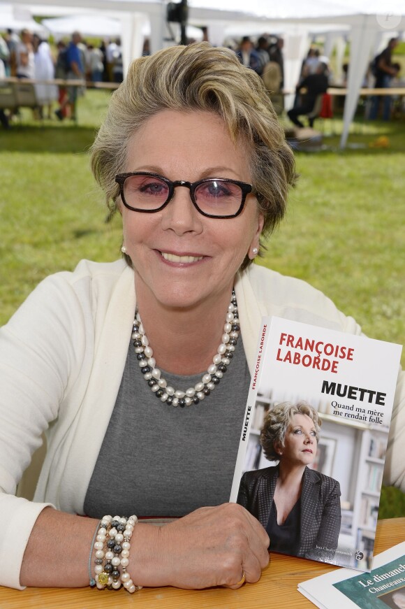 Françoise Laborde - 19ème édition de "La Forêt des livres" à Chanceaux-près-Loches, le 31 août 2014.