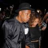 Jay-Z et Beyonce Knowles lors du deuxième jour du festival Budweiser Made In America Festival. Los Angeles, le 31 août 2014.