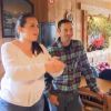 Aurélie et Thierry lors de leur week-end chez la jeune femme - "L'amour est dans le pré 2014" sur M6. Emission du 1er septembre 2014.
