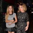 Cheryl Cole et Kimberley Walsh à Londres, le 26 avril 2014.