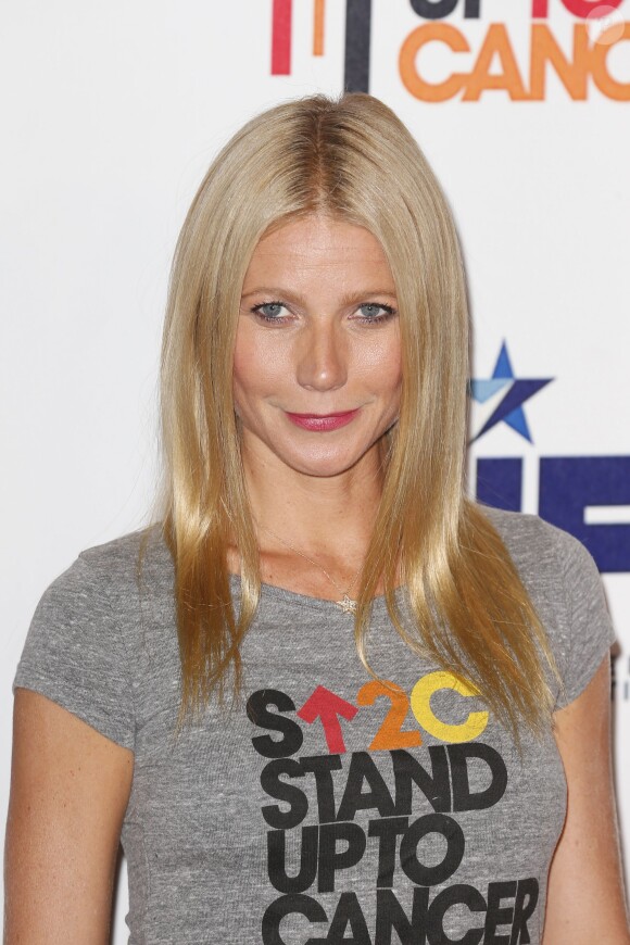 Gwyneth Paltrow lors de la soirée de charité Stand Up To Cancer (SU2C) au Dolby Theatre de Los Angeles, le 5 septembre 2014.