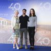 Helen Mirren, Manish Dayal, Charlotte Le Bon - Photocall du film "Les recettes du Bonheur" lors du 40e Festival du cinéma américain de Deauville le 6 septembre 2014.