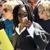 Whoopi Goldberg - Obsèques de Joan Rivers au Temple Emanu-El à New York, le 7 septembre 2014.