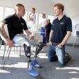 Le prince Harry a rencontré le 8 septembre 2014 des athlètes des Invictus Games