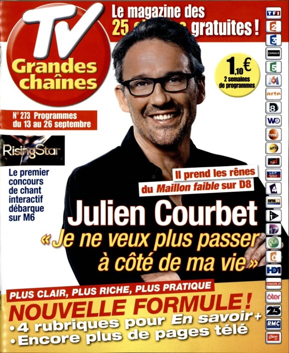 Magazine TV Grandes Chaînes du 13 au 26 septembre 2014.