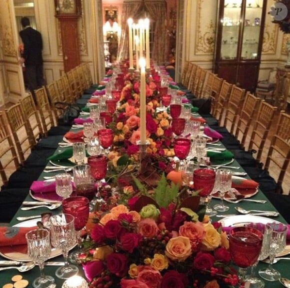 Un dîner en toute simplicité chez Joan Rivers à New York, le 29 novembre 2013