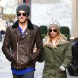  Ashley Tisdale et son mari Christopher French &agrave; New York le 3 d&eacute;cembre 2013 