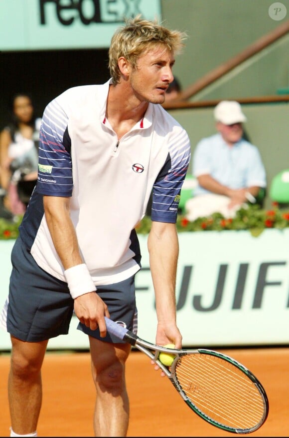 Juan Carlos Ferrero le 28 mai 2004. 