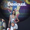Alessadra Ambrosio défile pour Desigual lors de la Fashion Week de Madrid. Le 11 septembre 2014.