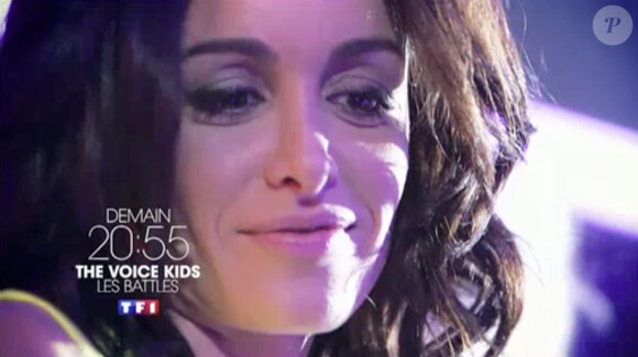 Jenifer, dans The Voice Kids le samedi 13 septembre 2014.