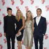 Gabriel Jagger, Jerry Hall, Georgia May Jagger et Josh McLellan - Soirée pour le film "Get On Up" au Ham Yard Hotel à Londres le 14 septembre 2014.