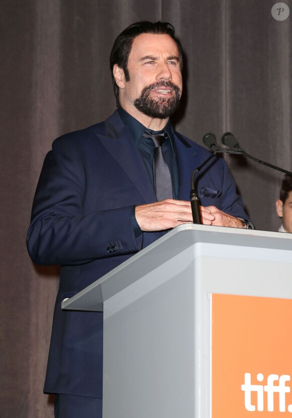 John Travolta - Première du film "The Forger" lors du festival international du film de Toronto, le 12 septembre 2014.
