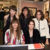 Saskia de Brauw, Emmanuelle Alt, Caroline de Maigret, Sophie Mas et Anne Berest lancent la Vogue Fashion Night Out 2014 chez colette. Paris, le 16 septembre 2014.