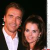 Arnold Schwarzenegger & sa femme Maria Shriver à la première de son nouveau film End of days le 27 juin 2000.