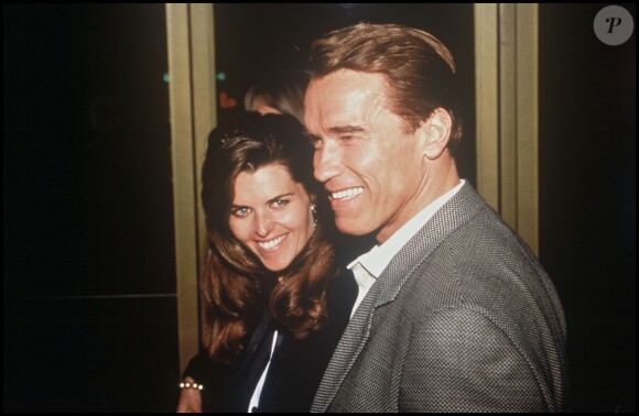 Schwarzy et Maria Shriver à Los Angeles en mai 1995.