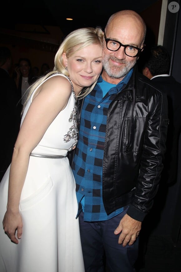 Kirsten Dunst et Michael Stipe - Avant-première du film "The Two Faces of January" à New York, le 17 septembre 2014.