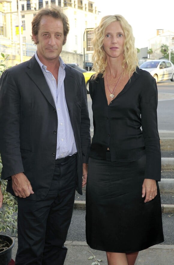 Vincent Lindon et Sandrine Kiberlain ensemble à Angoulême le 26 août 2009.
