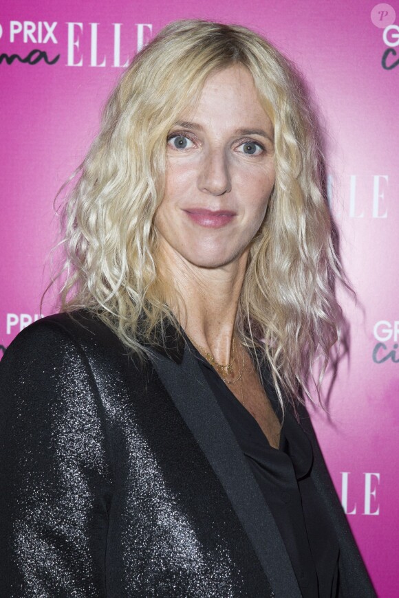Sandrine Kiberlain - Soirée du "Grand Prix Elle Cinema 2014" à Paris le 18 septembre 2014.