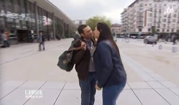 Aurélie et Thierry - "L'amour est dans le pré 2014" sur M6. Emission du 1er septembre 2014.