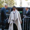 Kim Kardashian arrive au Royal Monceau. Paris, le 24 septembre 2014.
