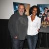 Luc Besson et sa femme Virginie Besson-Silla - Projection du film "Jack et la mécanique du cœur" à Hollywood le 24 septembre 2014.