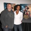 Luc Besson et sa femme Virginie Besson-Silla - Projection du film "Jack et la mécanique du cœur" à Hollywood le 24 septembre 2014.