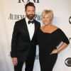 Hugh Jackman et sa femme Deborra-Lee Furness - 68ème cérémonie des "Tony Awards" à New York, le 8 juin 2014