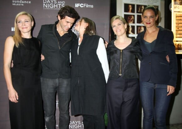 Juliet Rylance, Christian Camargo, Cherry Jones, Katie Holmes - Première du film "Days And Nights" à New York le 25 septembre 2014.