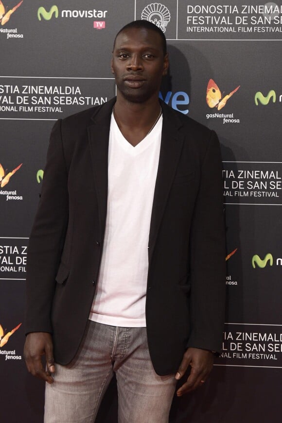 Omar Sy - Cérémonie de clôture du 62e festival du film de San Sebastian. Le 27 septembre 2014