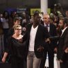 Olivier Nakache, Omar Sy, Charlotte Gainsbourg et Eric Toledano - Cérémonie de clôture du 62e festival du film de San Sebastian. Le 27 septembre 2014