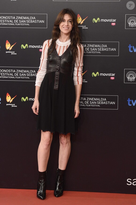 Charlotte Gainsbourg - Cérémonie de clôture du 62e festival du film de San Sebastian. Le 27 septembre 2014