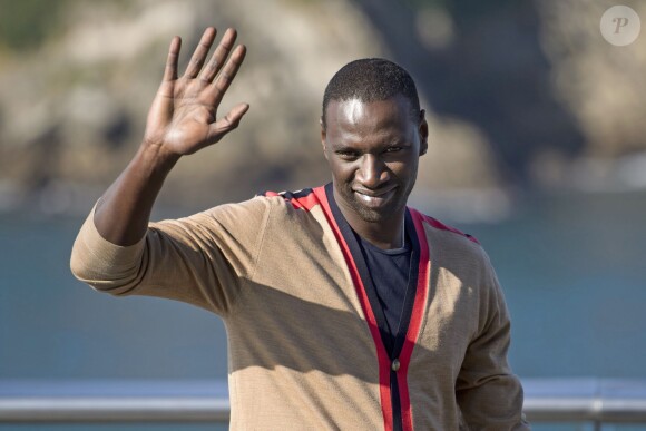 Omar Sy - Photocall du film "Samba" lors du 62e festival du film de San Sebastian. Le 27 septembre 2014