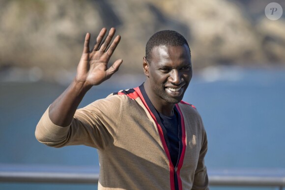 Omar Sy - Photocall du film "Samba" lors du 62e festival du film de San Sebastian. Le 27 septembre 2014