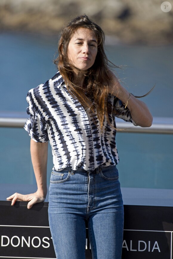 Charlotte Gainsbourg - Photocall du film "Samba" lors du 62e festival du film de San Sebastian. Le 27 septembre 2014