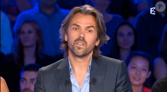 Aymeric Caron dans On n'est pas couché, le samedi 27 septembre 2014.