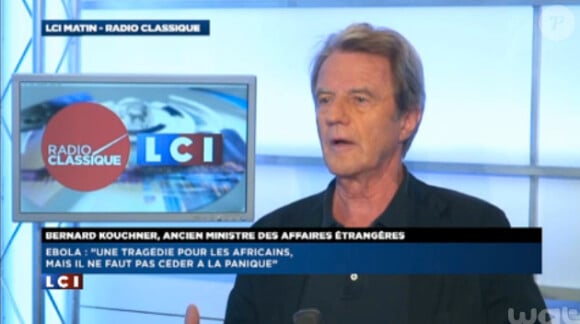 Bernard Kouchner, invité de la matinale LCI-Radio Classique, le lundi 29 septembre 2014.