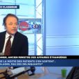 Bernard Kouchner, invité de la matinale LCI-Radio Classique face à Guillaume Durand, le lundi 29 septembre 2014.