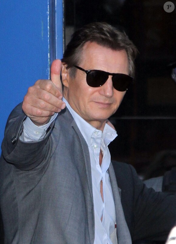 Liam Neeson à New York le 17 septembre 2014.