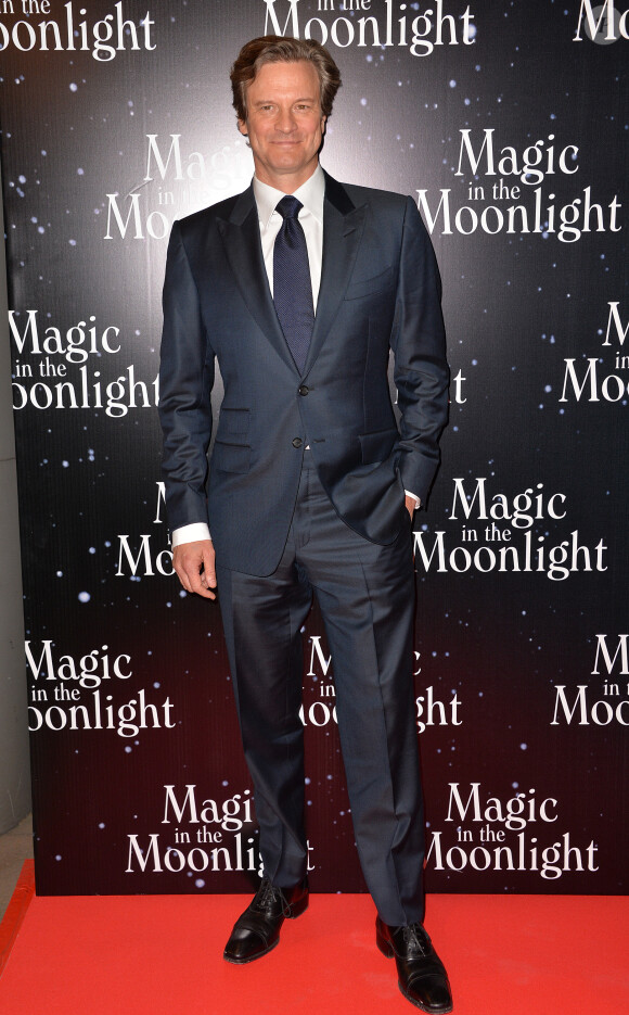 Colin Firth - Avant-première du film "Magic in the Moonlight" à l'UGC Ciné Cité Bercy à Paris, le 11 septembre 2014. 