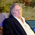  G&eacute;rard Depardieu et Fanny Ardant jouent la pi&egrave;ce de th&eacute;&acirc;tre "La Musica" de Marguerite Duras &agrave; Riga en Lettonie le 29 ao&ucirc;t 2014 