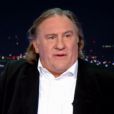  G&eacute;rard Depardieu au JT de 20h sur TF1 le 2 octobre 2014.&nbsp; 