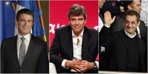 Manuel Valls, Arnaud Montebourg ou Nicolas Sarkozy... Quels sont les hommes politiques préférés des Françaises ? "La Parisienne" répond dans un sondage, octobre 2014.