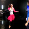 Elisa Tovati et Christian Millette - Prime de Danse avec les stars 5 sur TF1. Samedi 4 octobre 2014.