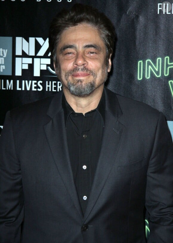 Benicio Del Toro à la première de "Inherent Vice" à New York, le 4 octobre 2014.