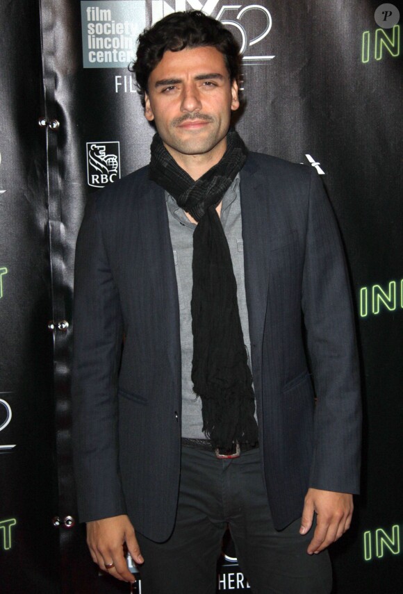 Oscar Isaac à la première de "Inherent Vice" à New York, le 4 octobre 2014.