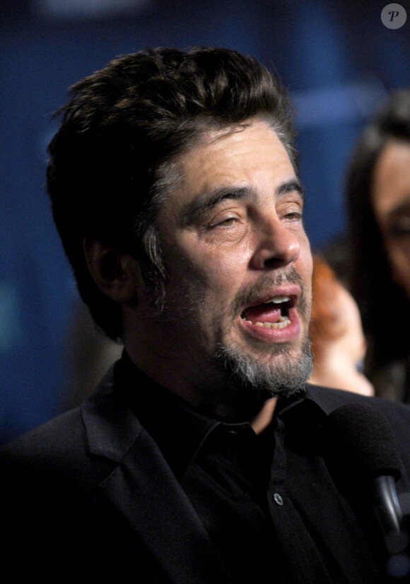 Benicio del Toro à la première de "Inherent Vice" à New York, le 4 octobre 2014.