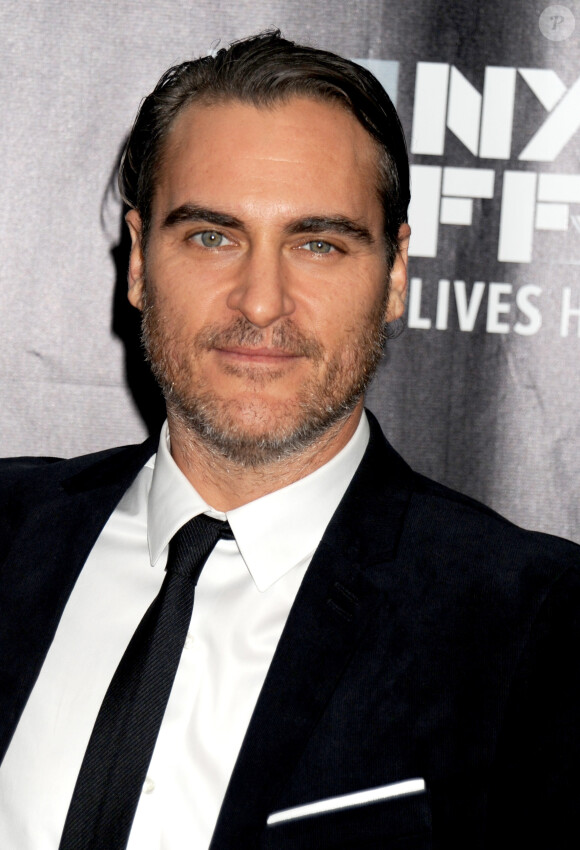 Joaquin Phoenix à la première de "Inherent Vice" à New York, le 4 octobre 2014.