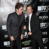 Josh Brolin et Benicio del Toro à la première de "Inherent Vice" à New York, le 4 octobre 2014.