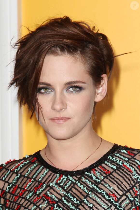 Kristen Stewart à l'avant-première de Camp X-Ray à New York (Crosby Street Hotel), le 6 octobre 2014.