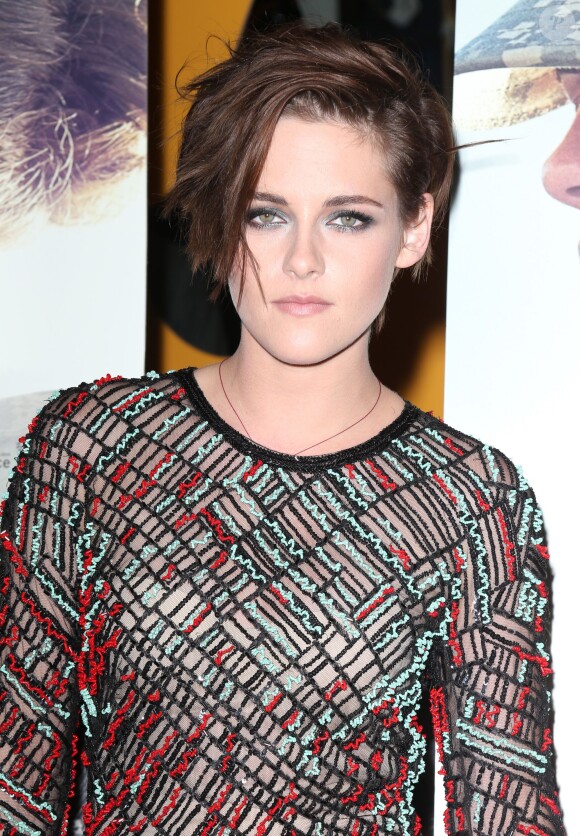 Kristen Stewart à la première du film "Camp X-Ray" à New York, le 6 octobre 2014.